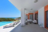 Urlaub Villa Poolvilla beachfront Gennadi
