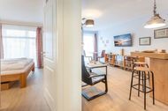 Urlaub Ferienwohnung Villa Louisa Strandkorb