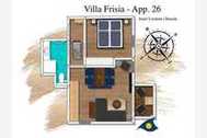 Urlaub Ferienwohnung Villa Frisia Whg. 26