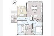 Urlaub Ferienwohnung Schloss Hohenzollern, 2 Badezimmer, 2. Reihe Strand, Whg 11