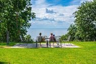Urlaub Ferienwohnung Apartment Wolke 7 mit Penthouseflair - Oase am Haff