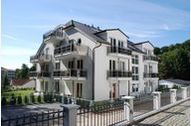 Urlaub Ferienwohnung Residenz Falkenberg in Sellin | WG03 EG Terrasse+Strandkorb