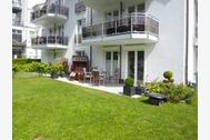 Urlaub Ferienwohnung Residenz Falkenberg in Sellin | WG03 EG Terrasse+Strandkorb