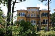 Urlaub Ferienwohnung F: Kurparkresidenz Baabe Whg. 05 Meeresgarten mit Terrasse