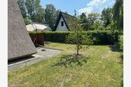Urlaub Ferienhaus Reetdachhütte im Birkenhain