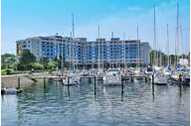 Urlaub Ferienwohnung Penthousewohnung mit Traumblick auf Hafen und Ostsee