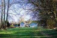 Urlaub Ferienwohnung Pommernhaus am See mit Seeblick, Sauna, Kamin, Ruderboot